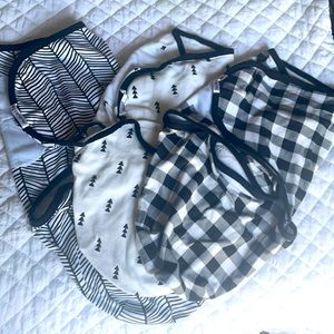Three NWOT swaddles
